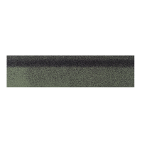 ТЕХНОНИКОЛЬ Гибкая черепица, коньково-карнизная, Зеленый экстра & 4К4Е21-0697RUS