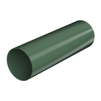 ТН ПВХ труба, зеленый, глянец (3м), шт.
