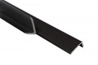 Уголок торцевой ДПК T-Decks PREMIUM 3D 35x70 (графит)