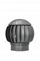 Ротационная вентиляционная турбина Gervent 160 мм, серый