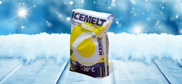 Противогололедный материал Айсмелт Mix (Icemelt Mix)