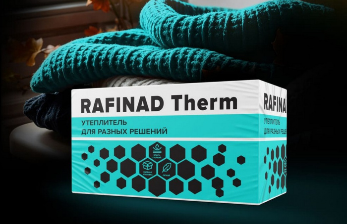 Плита пенополистирольная RAFINAD THERM 50 мм, 1200х600х50 (6 плит, 4,32 кв.м.)