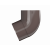 ТН ПВХ МАКСИ колено трубы 67°, коричневый, шт.