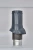 Вентиляционный выход изолированный Gervent, 125/160 мм, серый графит