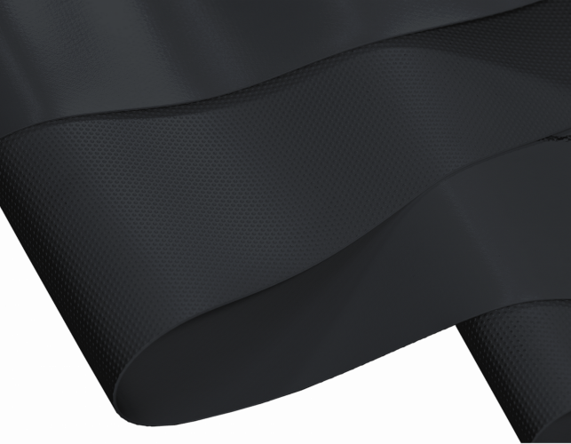 ПВХ мембрана Ecobase V-ST 1,5 мм (2,15x20 м) чёрная