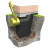 Профилированная мембрана TerraFix 450 2*20м (40м2)