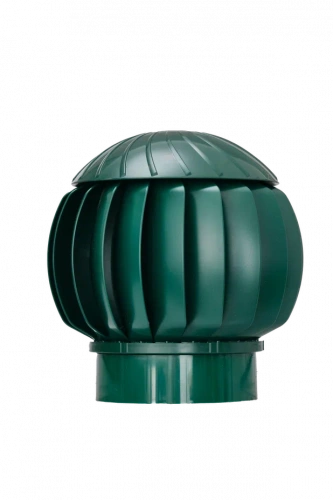 Ротационная вентиляционная турбина Gervent 160 мм, зеленый