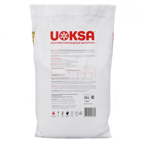 Реагент противогололедный Uoksa -10 °С 25 кг пескосоль